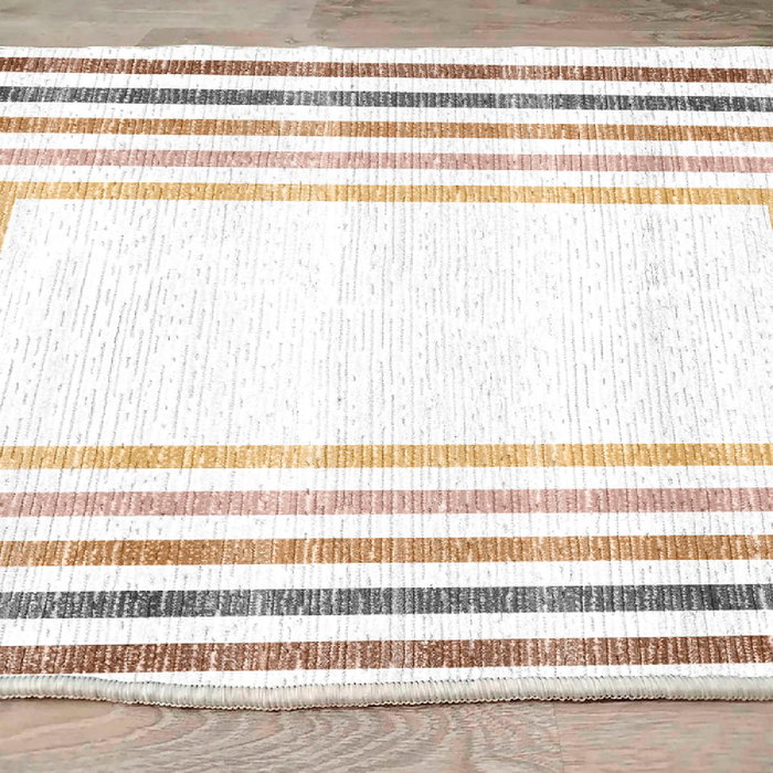 Conceptum Alfombra de Algodón 120 x 180 cm Multicolor